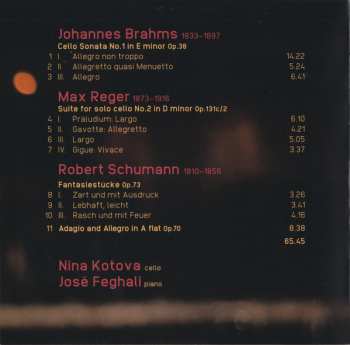 CD Johannes Brahms: Brahms Reger Schumann 419325