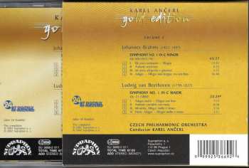 CD Johannes Brahms: Brahms: Symphony No. 1, Beethoven: Symphony No. 1 145953
