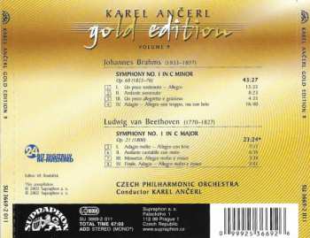 CD Johannes Brahms: Brahms: Symphony No. 1, Beethoven: Symphony No. 1 145953