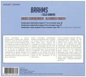 CD Johannes Brahms: Cello Sonatas 293378