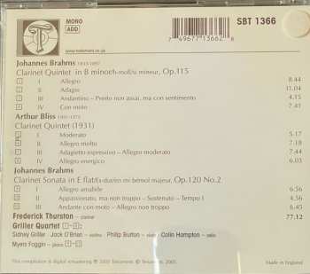 CD Johannes Brahms: Clarinet Quintets 333886