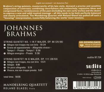CD Johannes Brahms: Complete String Quintets 308071