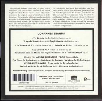 4CD/Box Set Johannes Brahms: Complete Symphonies 332572