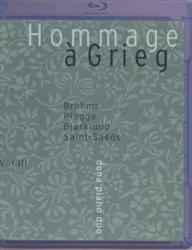 Album Johannes Brahms: Dena Piano Duo - Hommage A Grieg