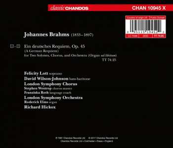 CD Johannes Brahms: Ein Deutsches Requiem 349579