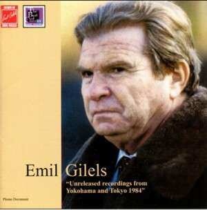 Album Johannes Brahms: Emil Gilels - Unreleased Recordings From Yokohama And Tokyo 1984