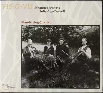Johannes Brahms: Streichquartett a-moll Op. 51 Nr. 2 / Streichquartett F-Dur Op. 7