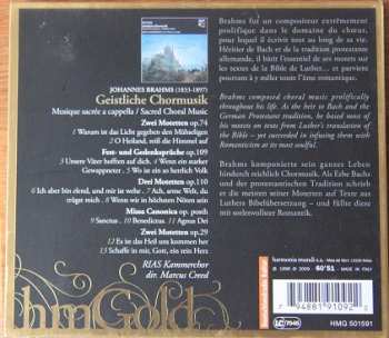 CD Johannes Brahms: Geistliche Chormusik 255169