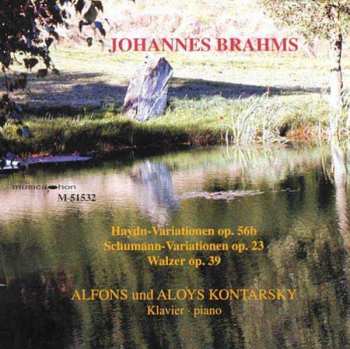 CD Alfons & Aloys Kontarsky: Johannes Brahms - Haydn-Variationen op. 56b, Schumann-Variationen op. 23, Walzer op. 39 472913
