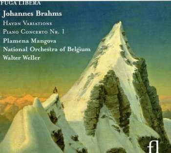 Album Johannes Brahms: Haydn Variations : Piano Concerto Nr. 1 