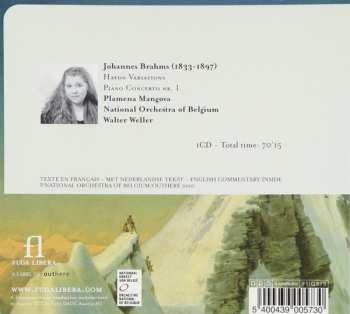 CD Johannes Brahms: Haydn Variations : Piano Concerto Nr. 1  332297