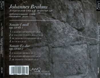 CD Johannes Brahms: Sonatas For Viola & Piano Op.120 417150