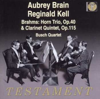 Album Johannes Brahms: Horn  Trio & Clarinet Quintet
