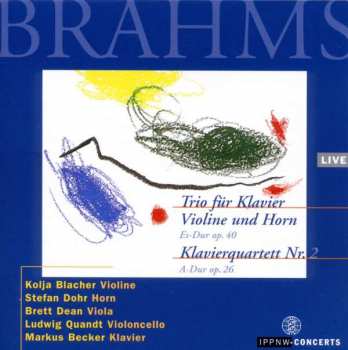 Album Johannes Brahms: Horntrio Op.40
