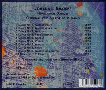 CD Johannes Brahms: Hungarian Dances 330537