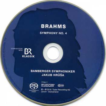 2SACD Johannes Brahms: Johannes Brahms Symphony No. 4, Antonín Dvořák Symphony No. 9 "From The New World" 121717
