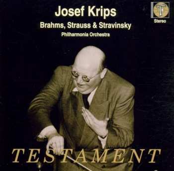 Album Johannes Brahms: Josef Krips Dirigiert