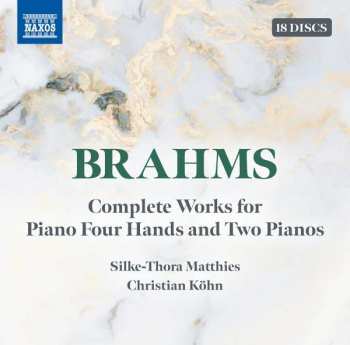 18CD Johannes Brahms: Klaviermusik Zu 4 Händen 310812