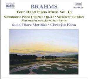 Johannes Brahms: Klaviermusik Zu 4 Händen Vol.16