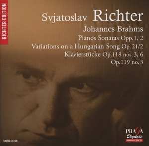 Album Johannes Brahms: Klaviersonaten Nr.1 & 2
