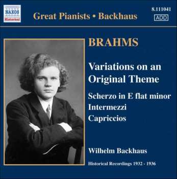 Album Johannes Brahms: Klavierwerke