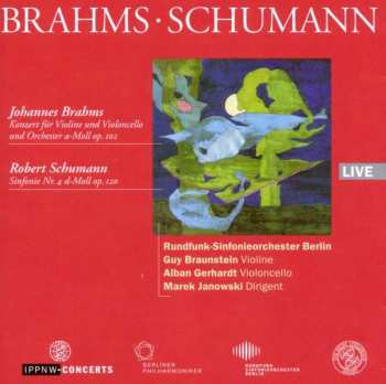 Album Johannes Brahms: Konzert Für Violine, Cello & Orchester H-moll Op.102