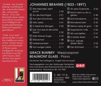 CD Johannes Brahms: Lieder 189480