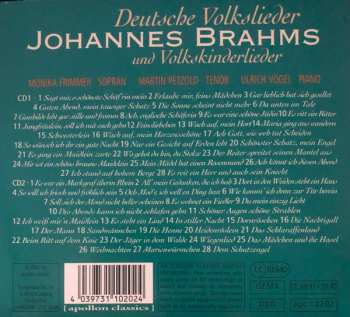 2CD Johannes Brahms: Deutsche Volkslieder und Volkskinderlieder 438032