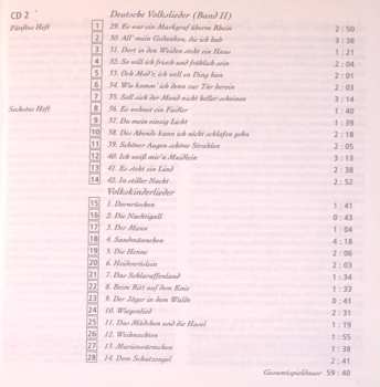 2CD Johannes Brahms: Deutsche Volkslieder und Volkskinderlieder 438032