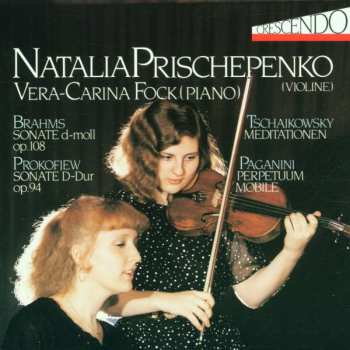 Album Johannes Brahms: Natalia Prischepenko,violine