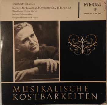 LP Johannes Brahms: Konzert Für Klavier Und Orchester Nr. 2 B-dur Op. 83 366318