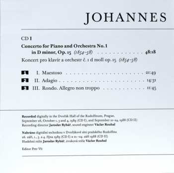 2CD Johannes Brahms: Piano Concertos Nos. 1 & 2 27904