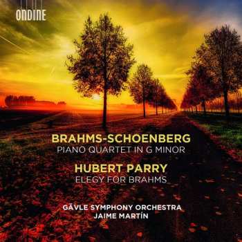 Album Johannes Brahms: Piano Quartet In G Minor; Elegy For Brahms
