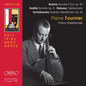 Album Johannes Brahms: Pierre Fournier,cello