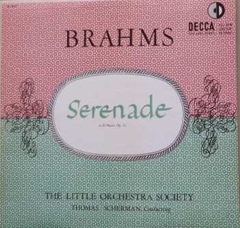 Album Johannes Brahms: Serenade In D, Op. 11