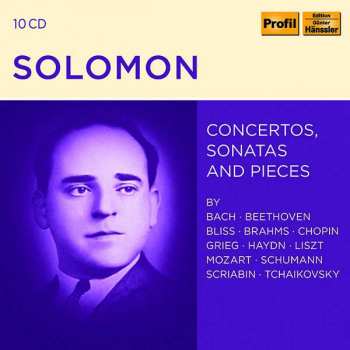Album Johannes Brahms: Solomon - Concertos,sonatas & Pieces