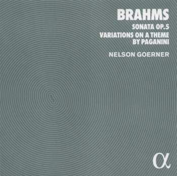 CD Johannes Brahms: Sonata Op.5 - Variations On A Theme By Paganini 340670