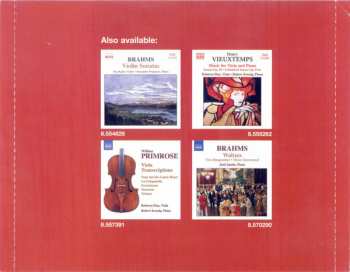 CD Johannes Brahms: Sonatas For Viola And Piano 431678