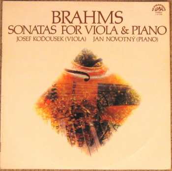 Album Johannes Brahms: Sonatas For Viola & Piano