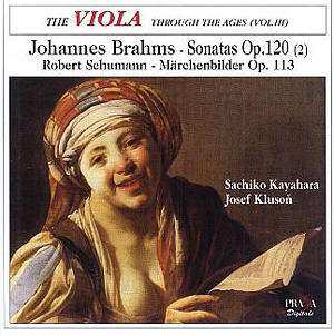 CD Johannes Brahms: Sonaten Für Viola & Klavier Op.120 Nr.1 & 2 420437