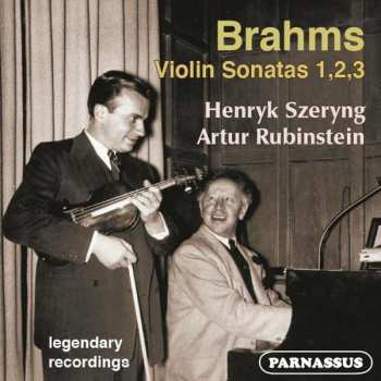 CD Johannes Brahms: Sonaten Für Violine & Klavier Nr.1-3 181527