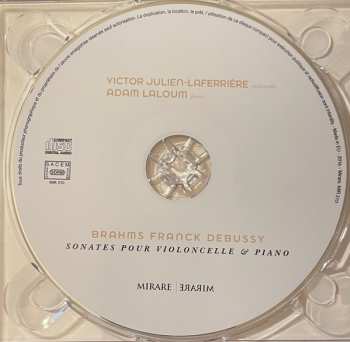 CD Johannes Brahms: Sonates Pour Violoncelle & Piano 444919