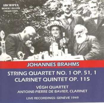Album Johannes Brahms: Streichquartett Nr.1