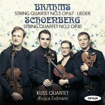 Album Johannes Brahms: String Quartet No.3 Op.67 • Lieder / String Quartet No.2 Op.10