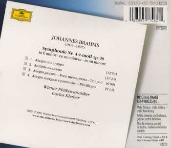 CD Johannes Brahms: Symphonie No. 4 44999