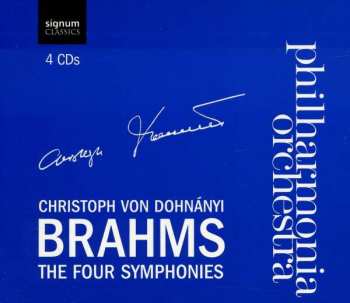 4CD Johannes Brahms: Symphonien Nr.1-4 321431