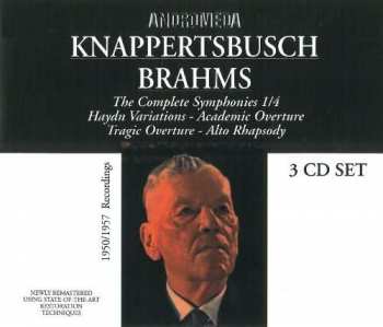 3CD Johannes Brahms: Symphonien Nr.1-4 436744
