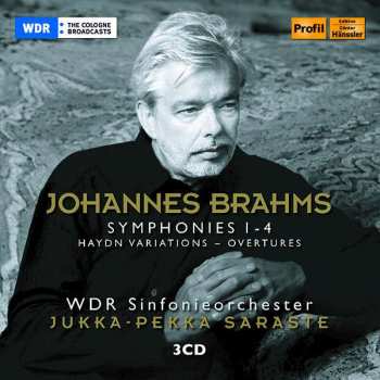 Album Johannes Brahms: Symphonies 1-4 Hadyn Variations Ouvertures