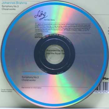 CD Johannes Brahms: Symphony 3 244278