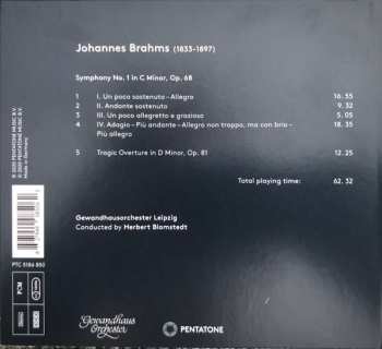 CD Johannes Brahms: Symphony No. 1 & Tragic Overture 279370